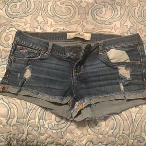 Hollister jean shorts